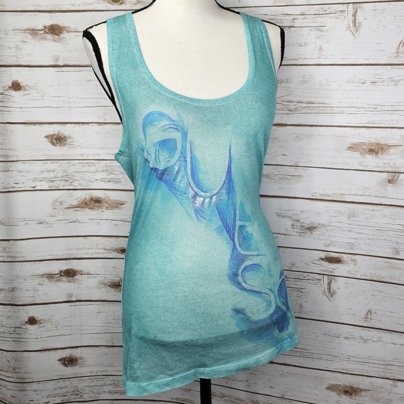 Guess Graphic Tank Top Size Large - Picture 6 of 6